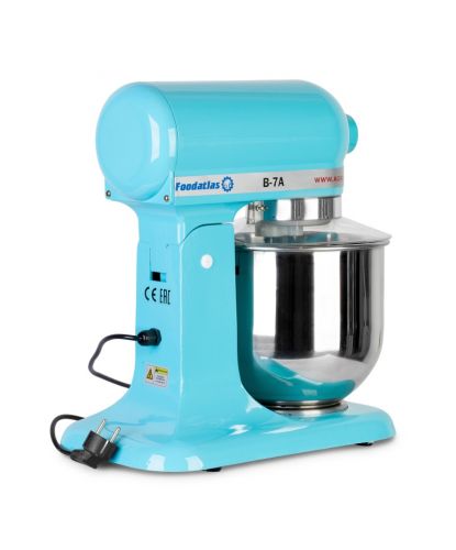 Миксер планетарный B-7A Foodatlas Eco, бирюзовый (3)