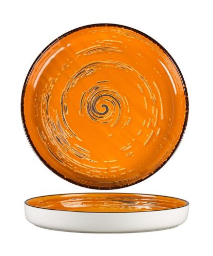 Тарелка с бортом d 23 см h3 см Texture Yellow Circular P.L. Proff Cuisine [6] (2)