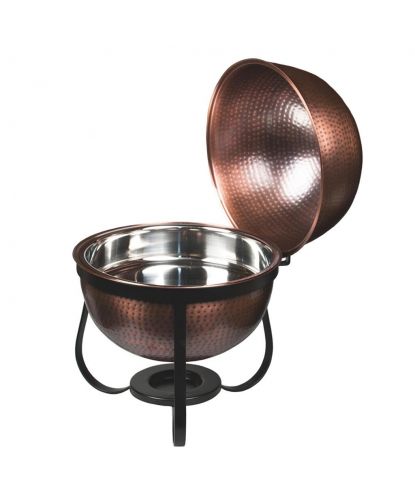 Чафиндиш (мармит) 7 л на подставке цвет Antique нерж. P.L. Proff Cuisine (2)