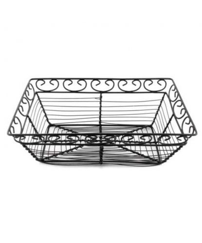 Корзинка для подачи 23*15*7,5 см черная металл P.L. Proff Cuisine (2)