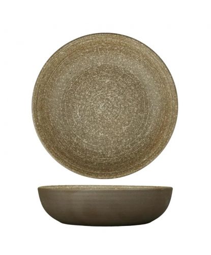 Салатник 800 мл d 19,7 см h5,3 см Brown Untouched Taiga P.L. Proff Cuisine [1] (2)