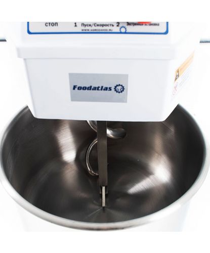Тестомес спиральный HS-20A Foodatlas Eco 220В (7)