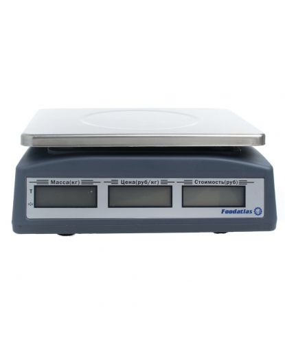 Торговые весы Foodatlas 30кг/1гр YZ-506 (3)