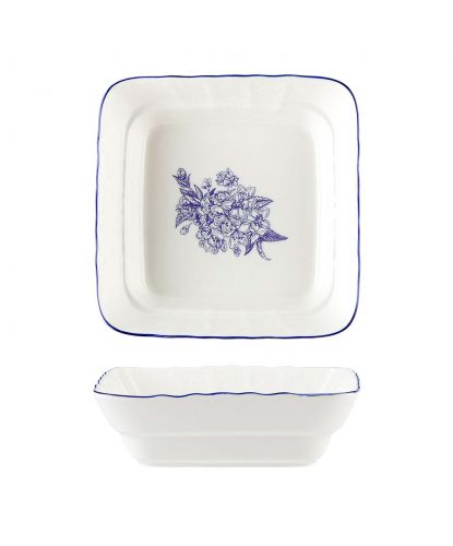Салатник 1800 мл 25*25 см h6 см квадратный Sea Flower P.L. Proff Cuisine [6] (2)