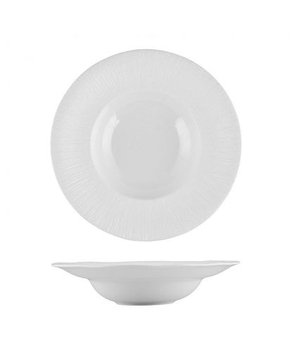 Тарелка глубокая 420 мл d 28 см h6,3 см Frost White Moon P.L. Proff Cuisine [3] (2)