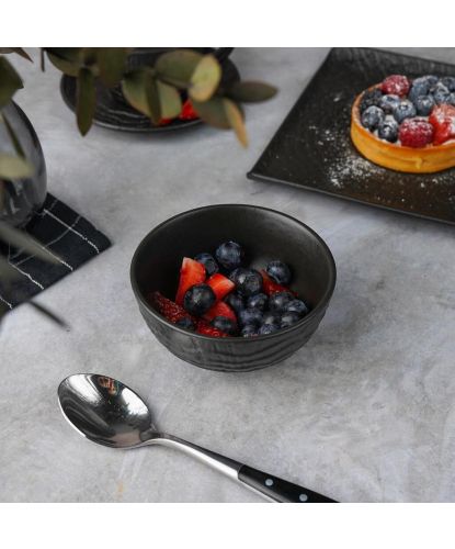 Соусник 150 мл d 9,8 см h5 см круглый Black Raw Wood P.L. Proff Cuisine [4] (2)