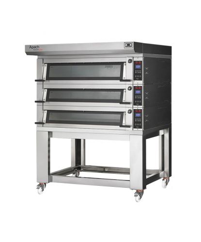 ПЕЧЬ ПОДОВАЯ С ПОДСТАВКОЙ БЕЗ НАПРАВЛЯЮЩИХ APACH BAKERY LINE E4LK4L DPBI-T (1)