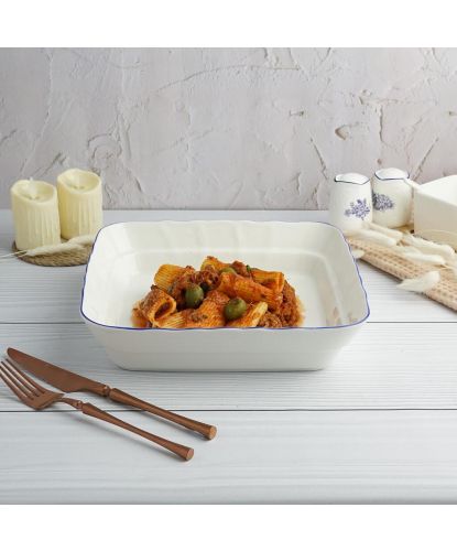 Салатник 1800 мл 25*25 см h6 см квадратный Sea Flower P.L. Proff Cuisine [6] (6)