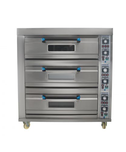 Печь хлебопекарная электрическая ярусная HEO-750/3 Foodatlas (2)