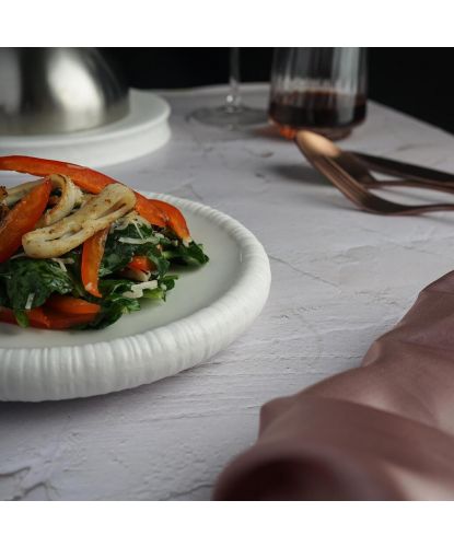 Тарелка d 17,5 см h3 см White Moon P.L. Proff Cuisine [4] (10)