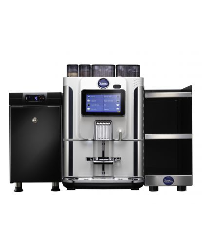 Кофемашина суперавтоматическая  BlueDot Plus Свежее молоко + 1 бункер для зерна + 3 для порошков (9)