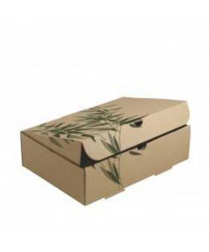 Коробка Feel Green для еды на вынос, 26*18*7 см, гофр.картон, Garcia de PouИспания (2)