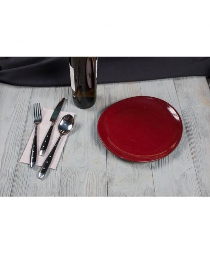 Блюдо овальное 25*22,5*2,4 см Evolution Dark Red P.L. Proff Cuisine [1] (5)