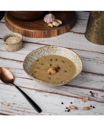Салатник 500 мл d 18 см h5 см Brown Spider Silk P.L. Proff Cuisine [6] (5)
